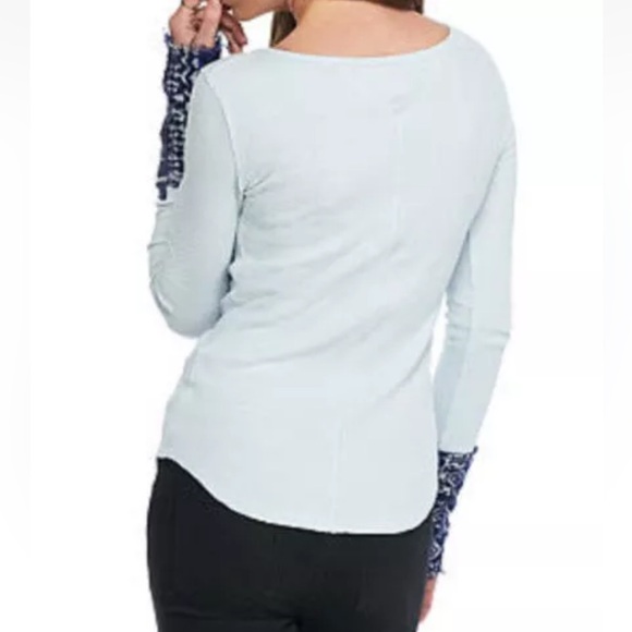 Free People Art School Embroidered Top - Picture 9 of 9